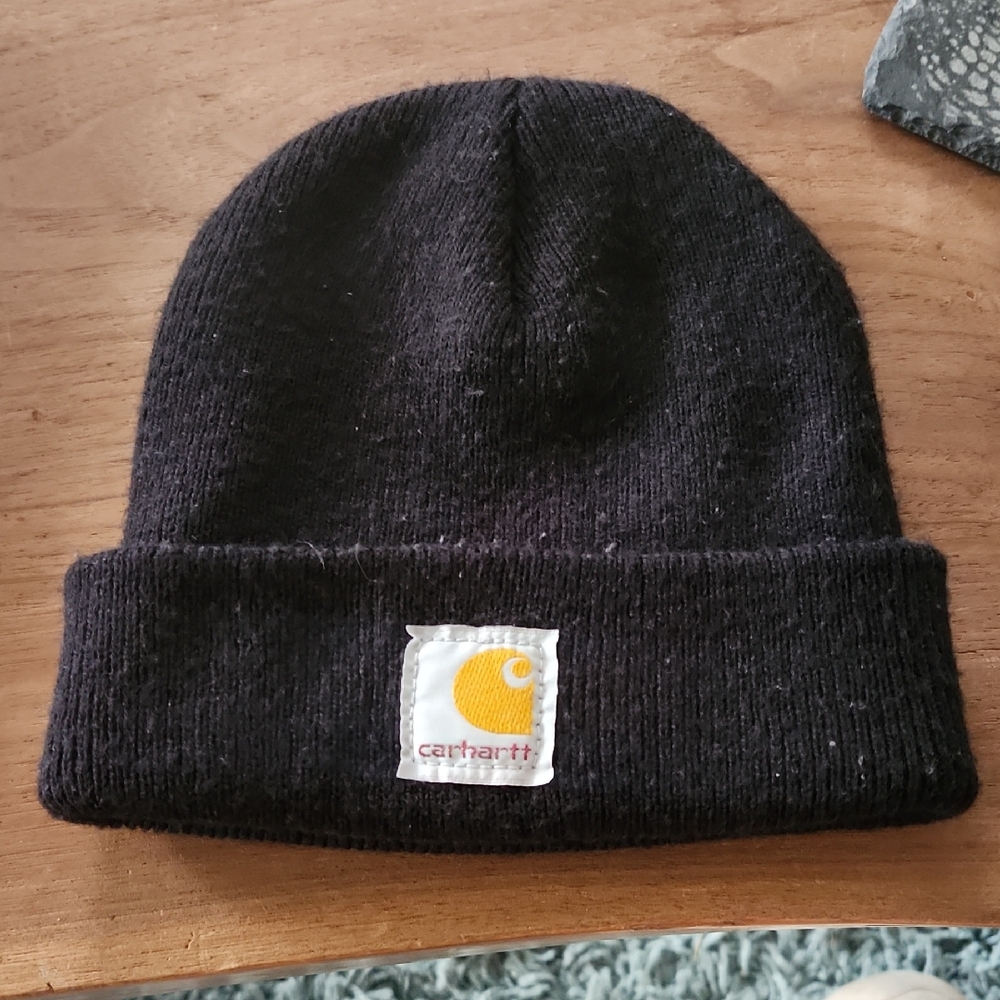Carhartt Kids Black Knit Beanie